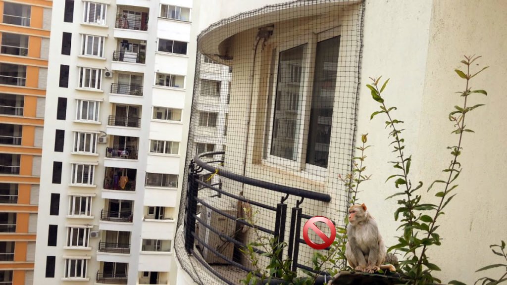 Monkey Protection Nets for Balcony | Call 8884144406 fixing in Bangalore