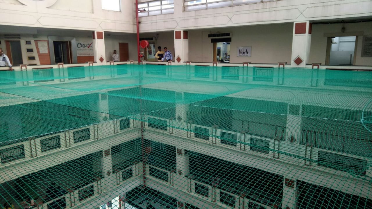 Open Area Safety Nets Fixing In Bangalore | Call 8884144406 SSPigeonNets